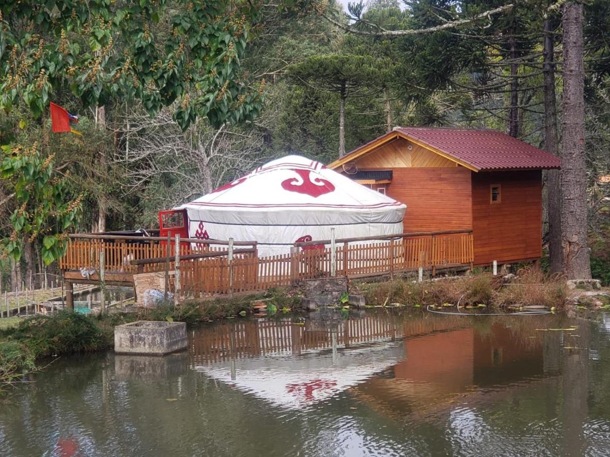 Casa Campo Yurt 1 Gengiscan Tenda Mongolica Wifi อูรูบิซิ ภายนอก รูปภาพ